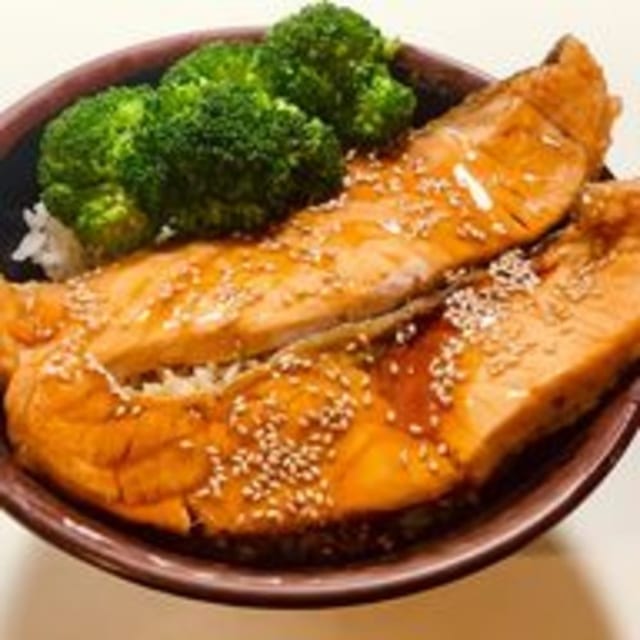 78. Salmon Teriyaki Bowl.