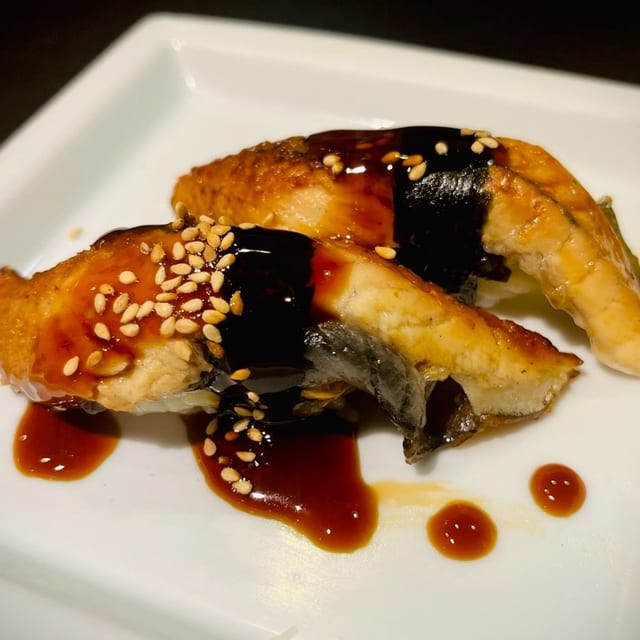 Fresh Water Eel Sushi.