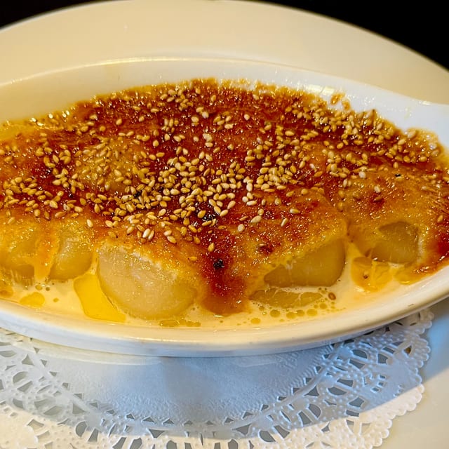 21. Scallop Miso-Yaki.