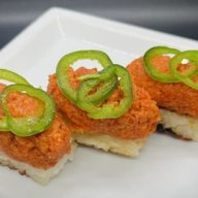 Unique - Spicy Tuna Crispy Rice.