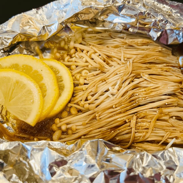 31. Enoki Mushroom.