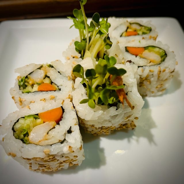 Ginger Shrimp Roll.