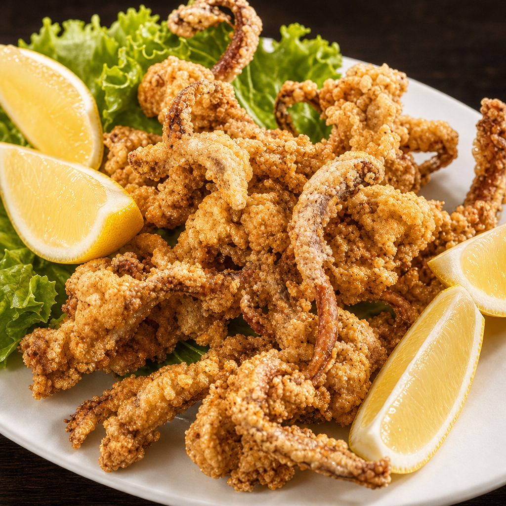 17. Ika Geso Karaage.