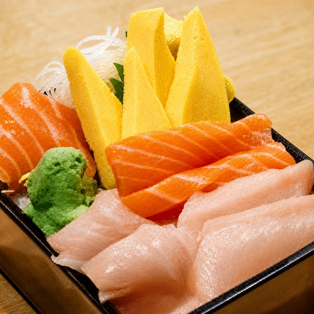 119. Salmon Hamachi Bowl.