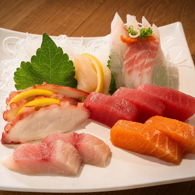 109. Sashimi Assortment.