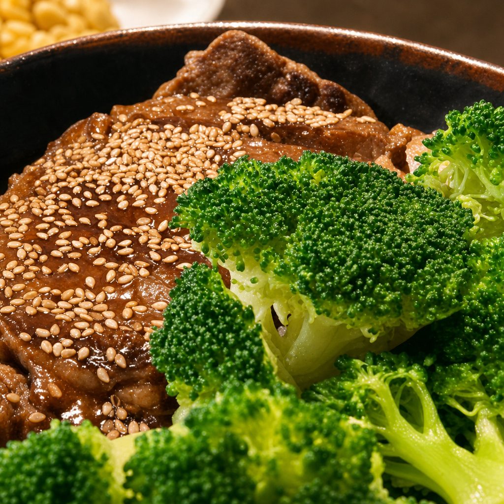 Rib-eye Beef Teriyaki Bowl.