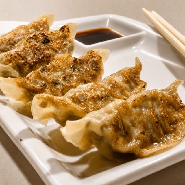 35. Gyoza.