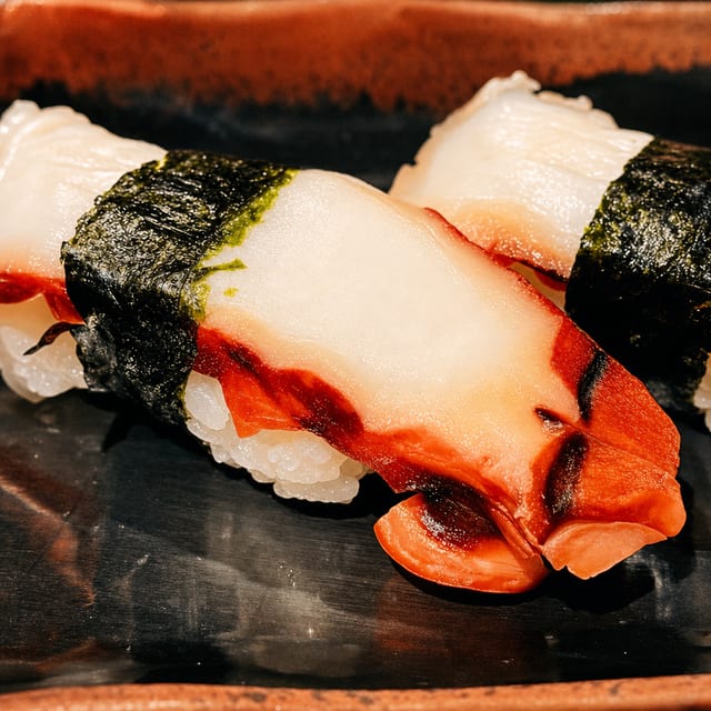 Octopus Sushi.