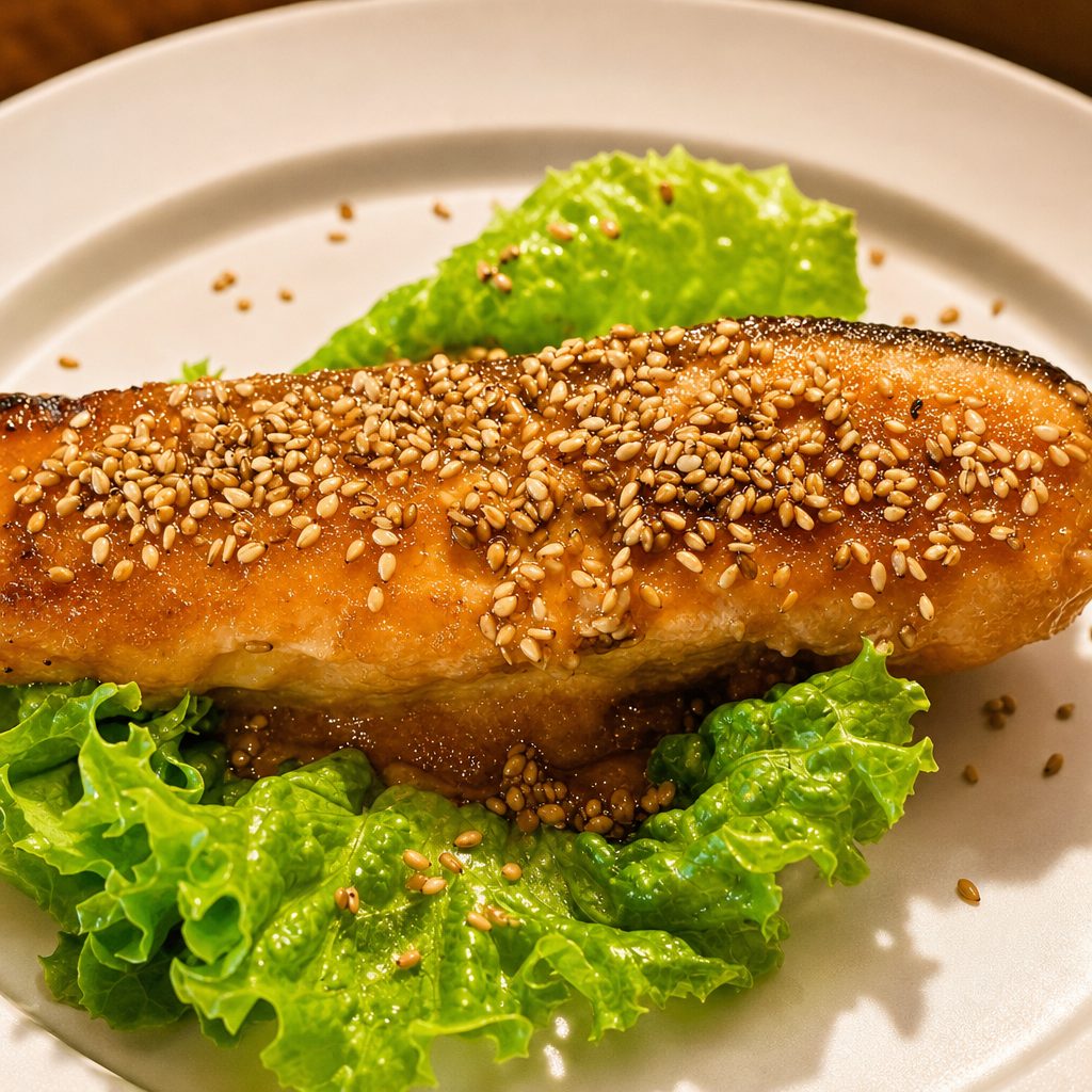 22. Salmon Miso-Yaki.