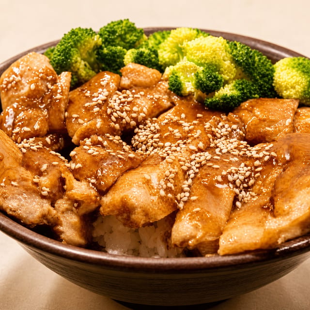 77. Chicken Teriyaki Bowl.