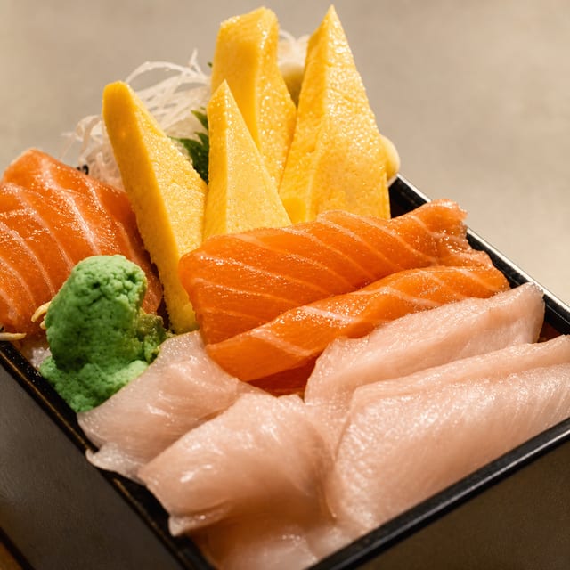 Salmon Hamachi Bowl.