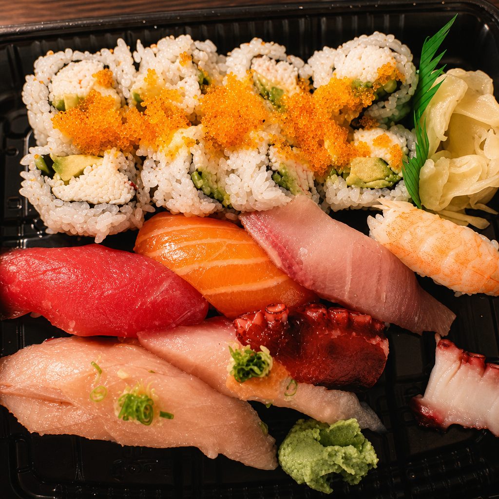 111. Sushi Assortment.