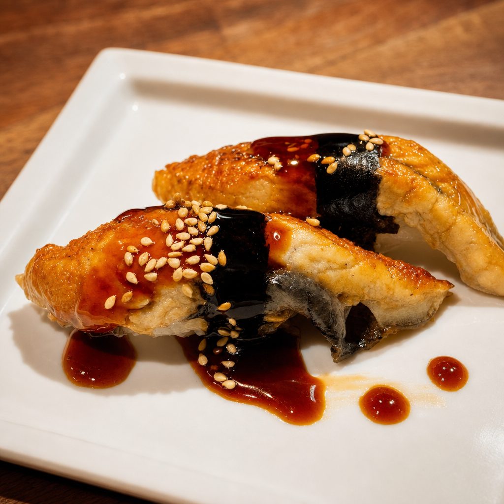 Fresh Water Eel Sushi.