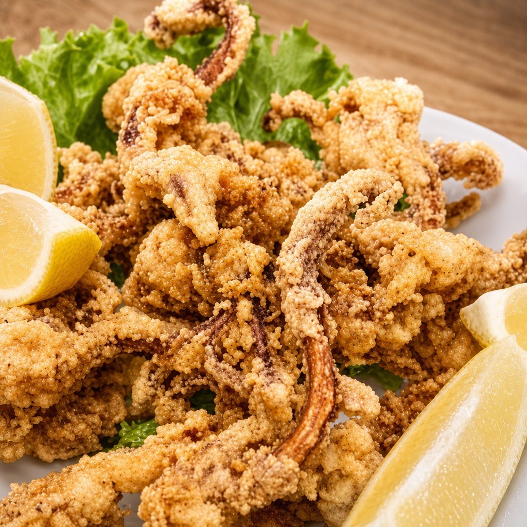 Ika Geso Karaage.